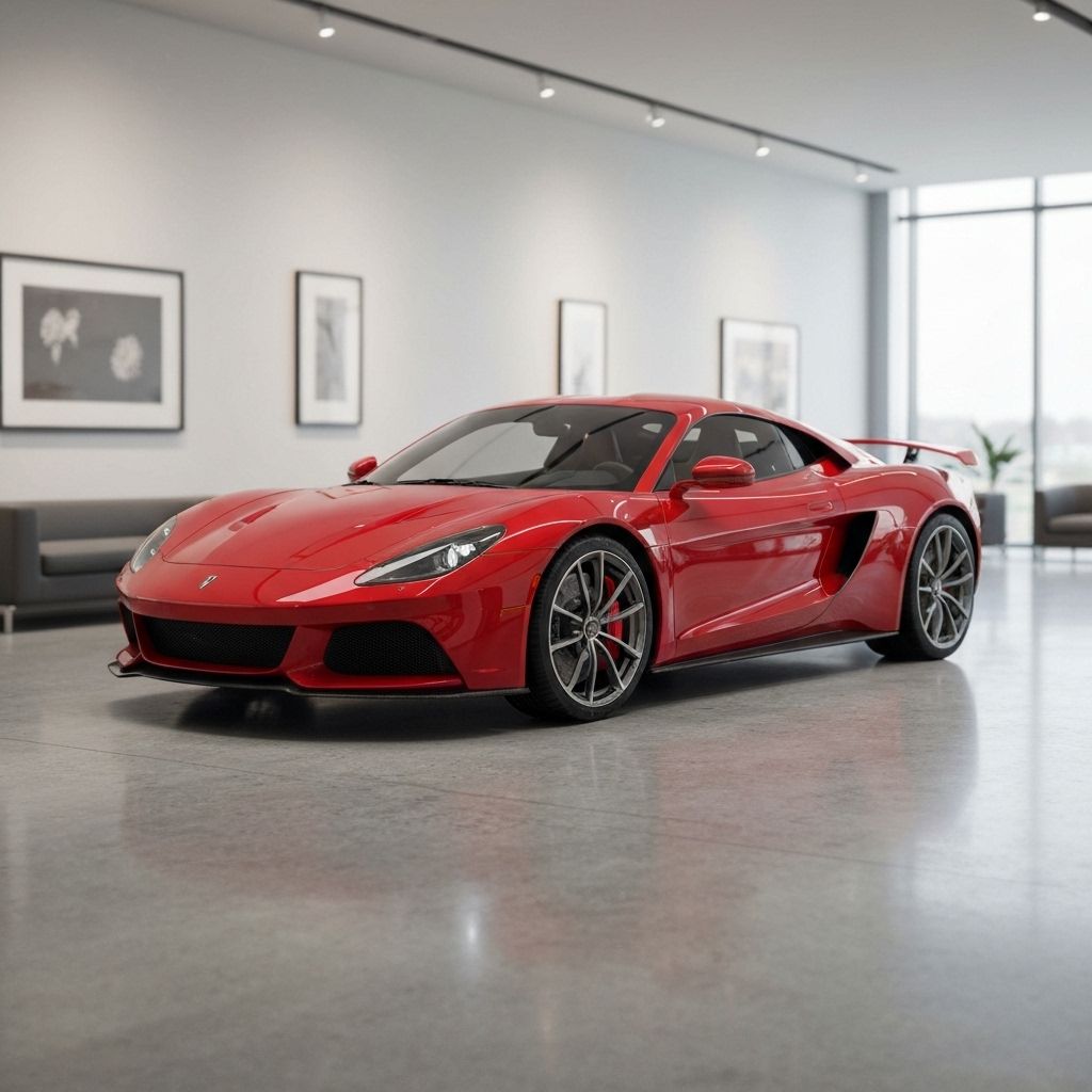 Auto di lusso in showroom K.N Auto